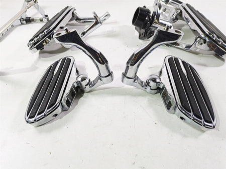 2011 Harley Touring FLHTCUSE CVO E-Glide Chrome Full Floor Board Set 51499-09A {{ shop.shopifyCountryName }} - Mototech271