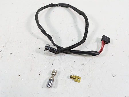 2009 Harley FXCWC Softail Rocker C Ignition Switch Key Lock Set 71792-08 {{ shop.shopifyCountryName }} - Mototech271