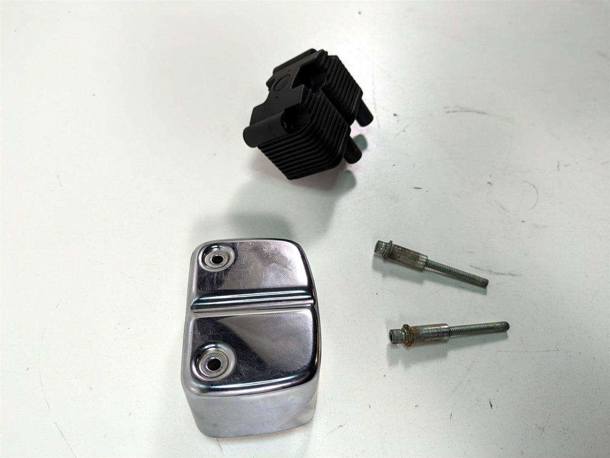 2000 Harley Dyna FXDL Low Rider Denso Ignition Coil & Chrome Cover 31655-99 {{ shop.shopifyCountryName }} - Mototech271
