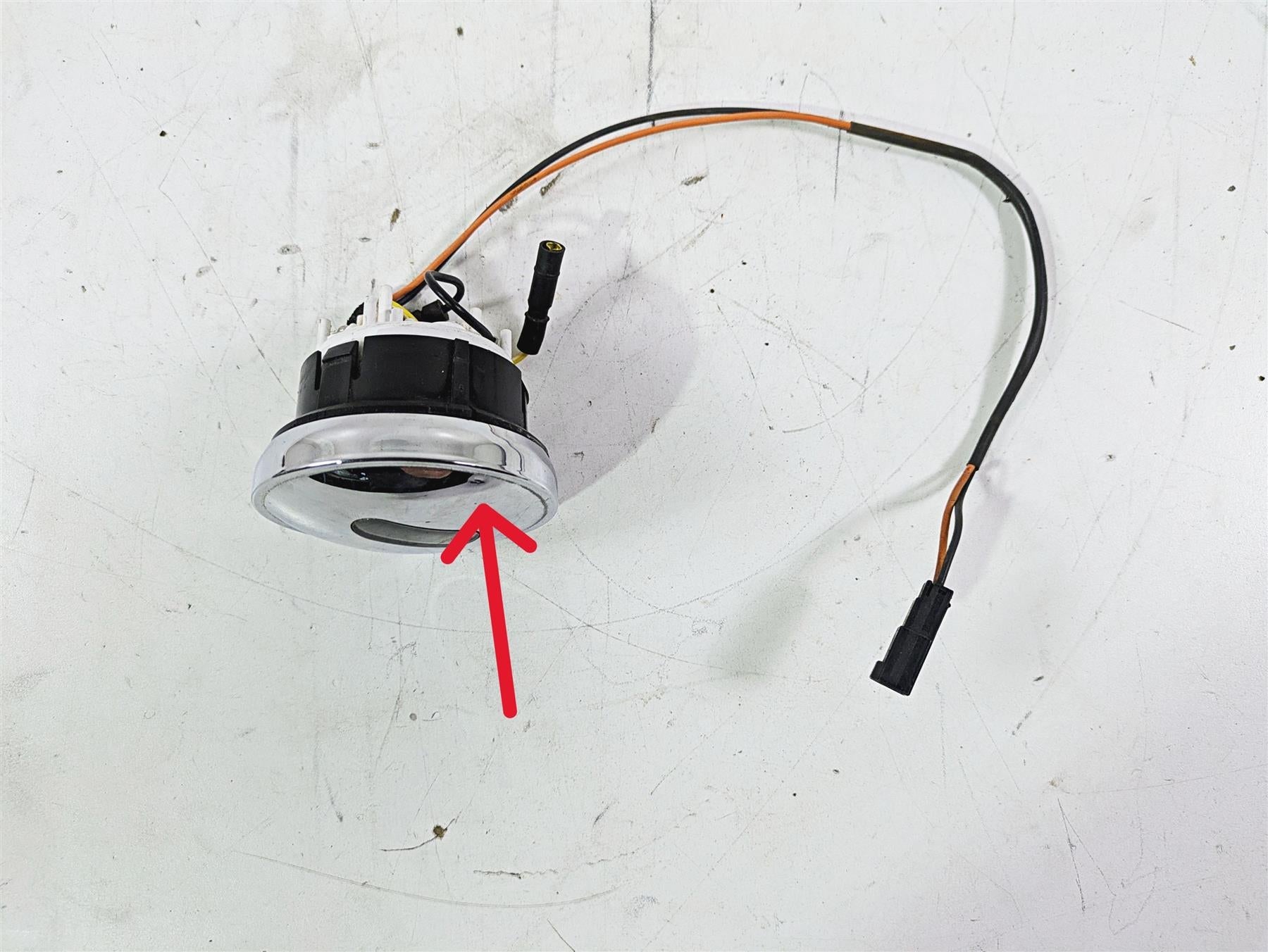 2002 Harley Dyna FXDL Low Rider Fuel Gas Petrol Level Gauge - Read 75049-01A {{ shop.shopifyCountryName }} - Mototech271