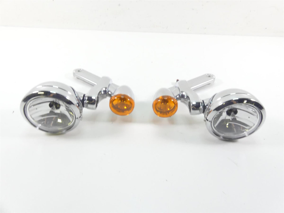 2016 Harley Touring FLHTP Electra Glide Front Spot Light Blinker set 68000022 {{ shop.shopifyCountryName }} - Mototech271