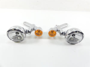 2016 Harley Touring FLHTP Electra Glide Front Spot Light Blinker set 68000022 | Mototech271