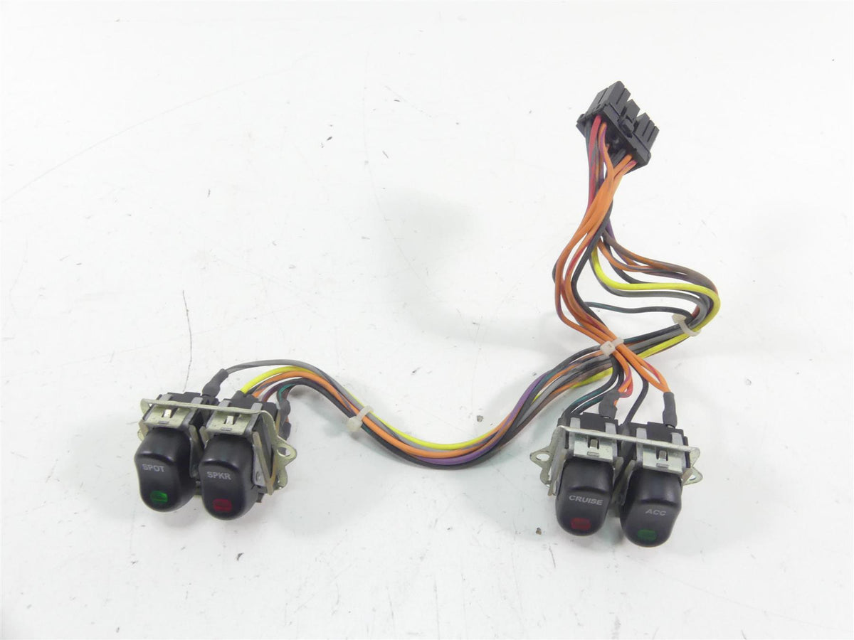 2012 Harley Touring FLHTK Electra Glide Auxiliary Switch Knob Set 70271-98 {{ shop.shopifyCountryName }} - Mototech271
