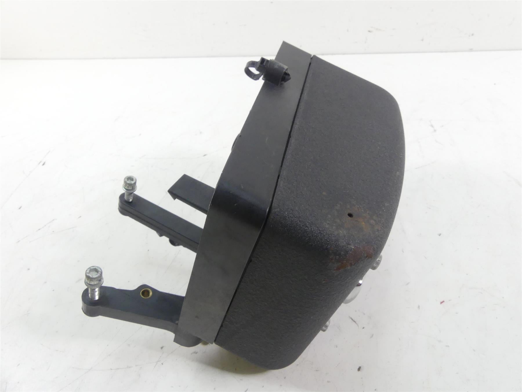 2009 Harley FXDF Dyna Fat Bob Electric Tray & Wrinkle Black Cover 70367-04 {{ shop.shopifyCountryName }} - Mototech271