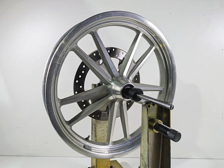 2009 Harley FXDC Dyna Super Glide Straight 19x2.5 Front Wheel Mag Rim 43655-08 {{ shop.shopifyCountryName }} - Mototech271