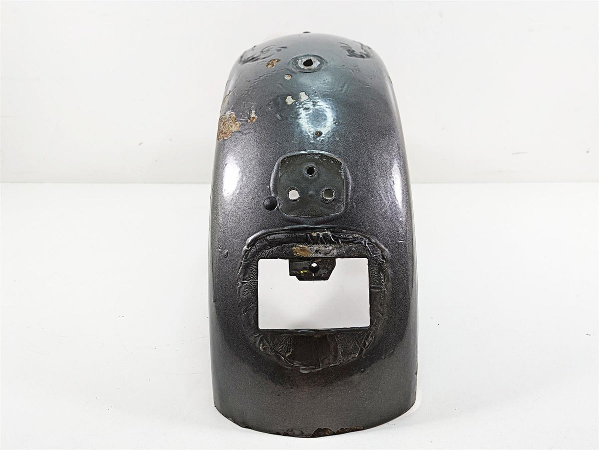 2009 Harley FXDC Dyna Super Glide Custom Rear Fender Pewter Pearl 59634-06A {{ shop.shopifyCountryName }} - Mototech271