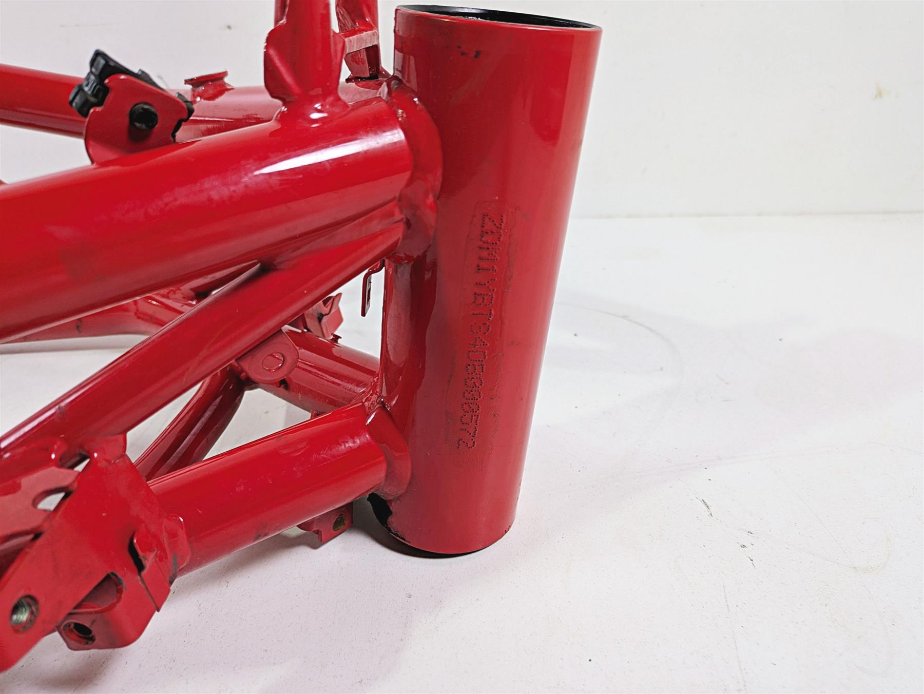 2013 Ducati Hypermotard 821 SP Straight Main Frame Chassis With Texas Salvage Title 470P7141EA {{ shop.shopifyCountryName }} - Mototech271
