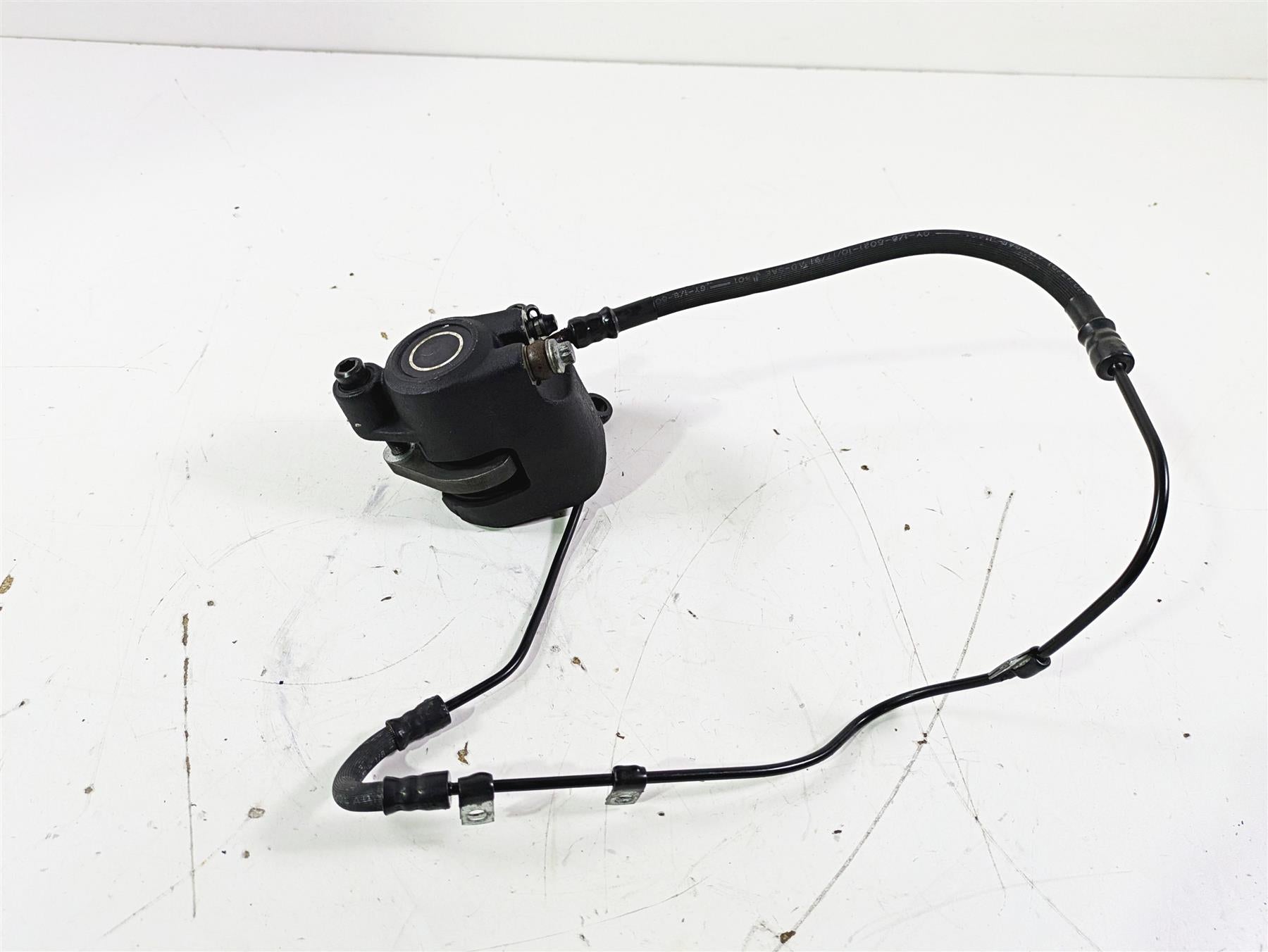 1992 Harley FLSTC Softail Heritage Front Brake Caliper + Line 44046-84B {{ shop.shopifyCountryName }} - Mototech271