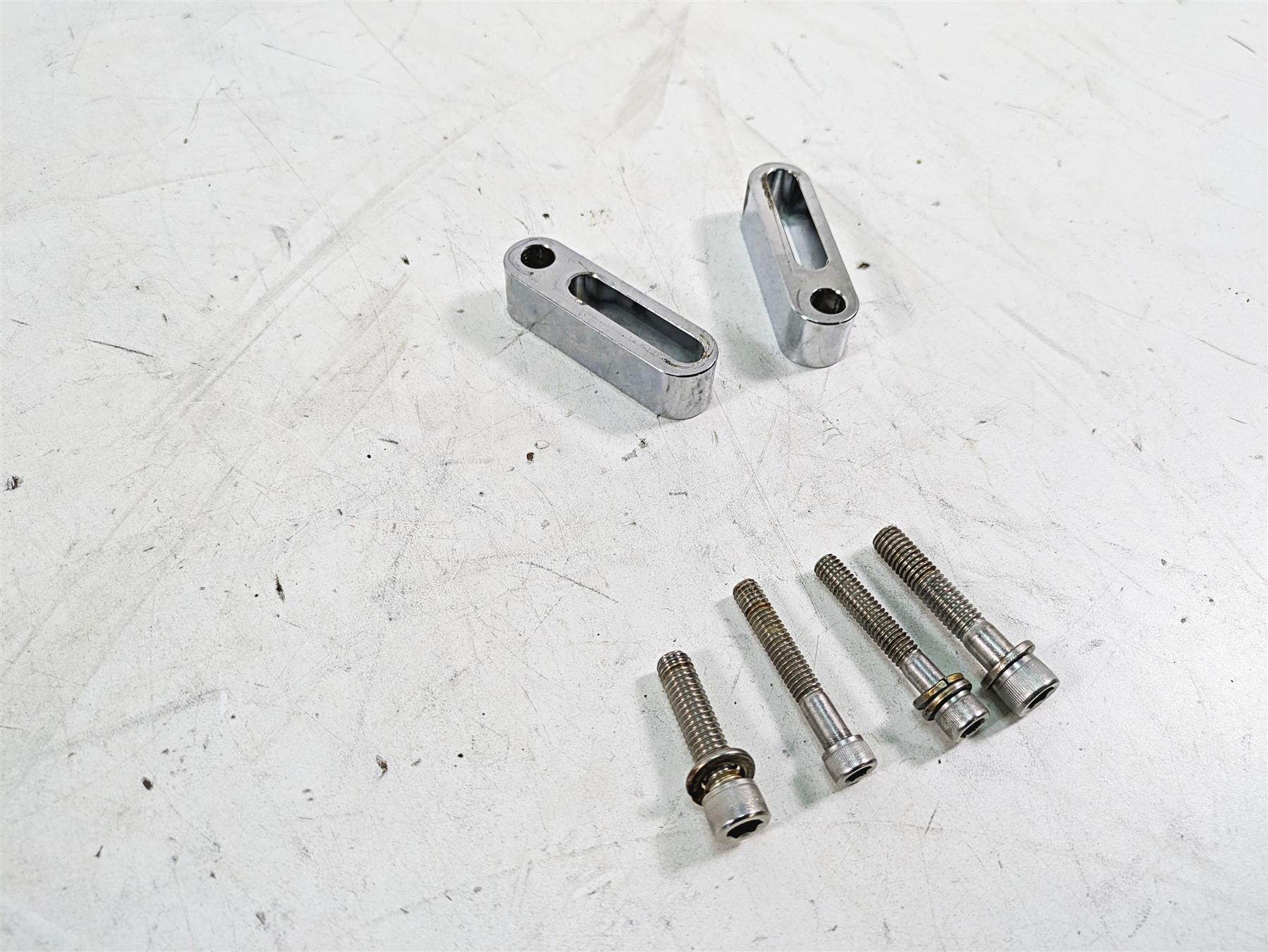 2010 Harley Touring FLHTCU Electra Glide Rear Floor Board Relocation Set {{ shop.shopifyCountryName }} - Mototech271