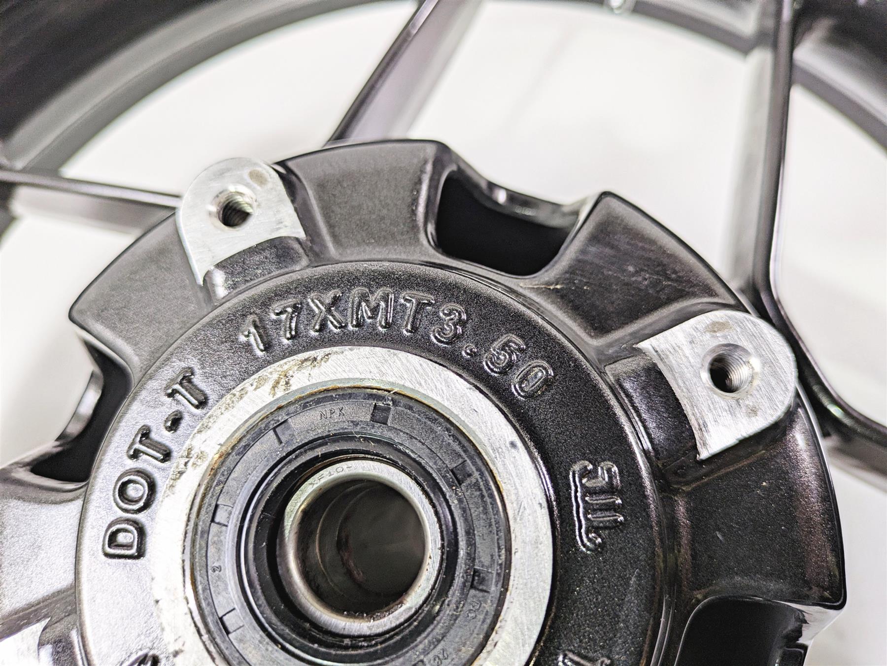 2016 Zero Motorcycles S 9.8 Straight Rear Wheel Rim & Rotor 17x3.5 23-08056-4 {{ shop.shopifyCountryName }} - Mototech271