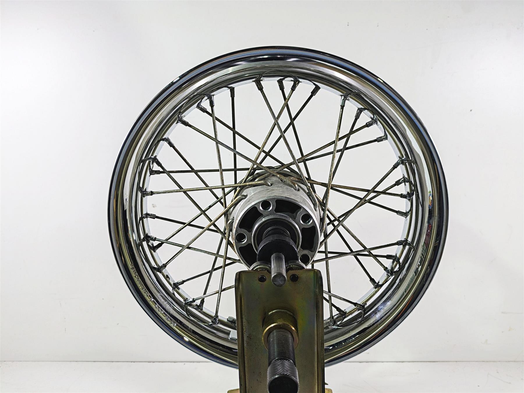2008 Harley FLSTC 105TH Softail Heritage 16x3 Rear Wheel Spoke Rim 40700-08A {{ shop.shopifyCountryName }} - Mototech271