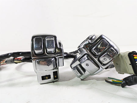 2010 Harley Touring FLHX Street Glide Left Right Chrome Control Switch 71682-06A {{ shop.shopifyCountryName }} - Mototech271