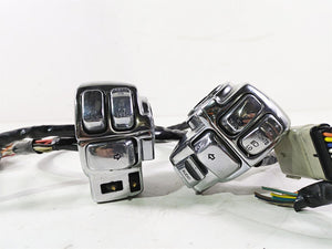 2010 Harley Touring FLHX Street Glide Left Right Chrome Control Switch 71682-06A | Mototech271
