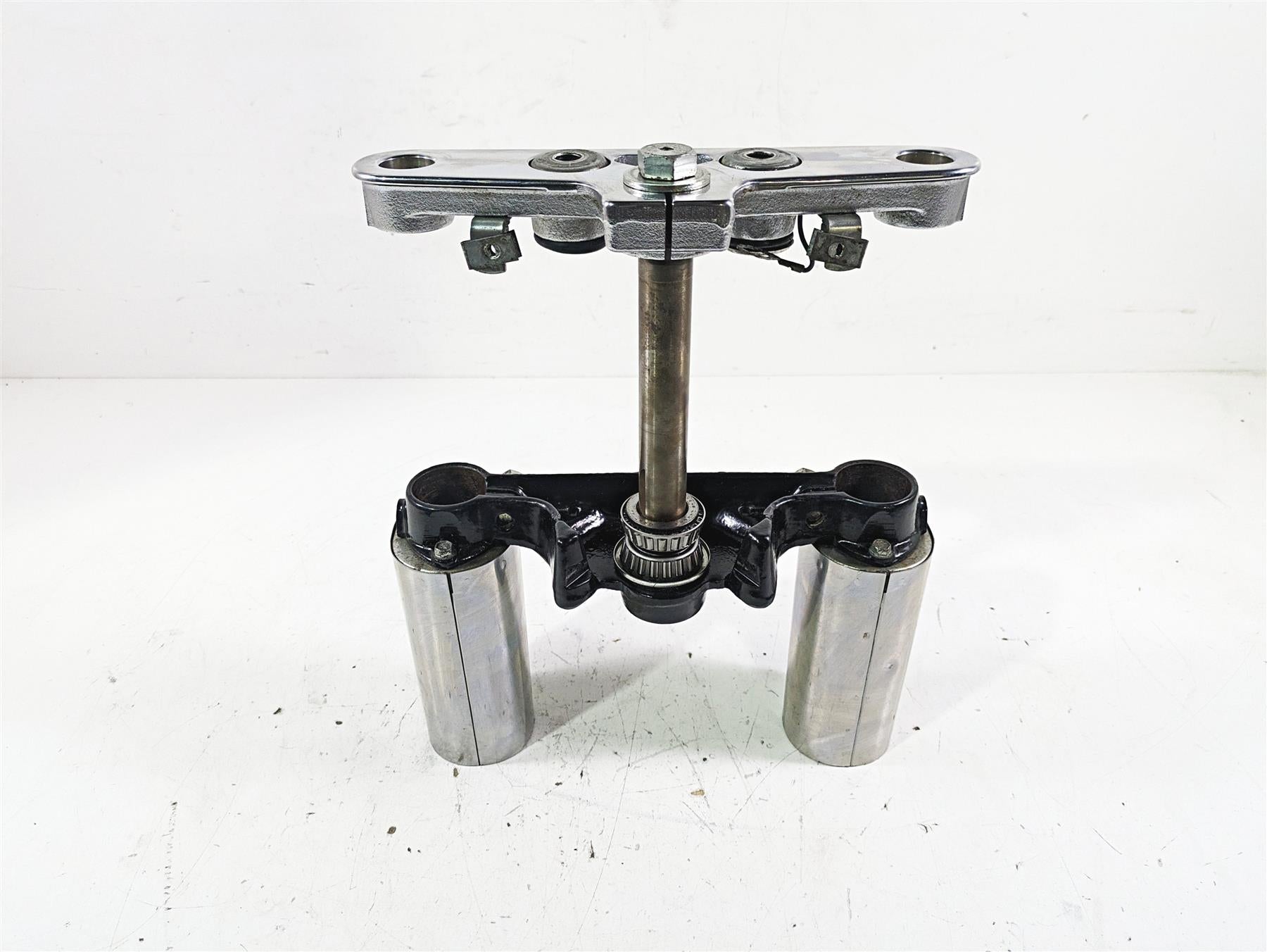 2002 Harley FLSTC Softail Heritage Upper Lower Triple Tree Set 45605-00A {{ shop.shopifyCountryName }} - Mototech271