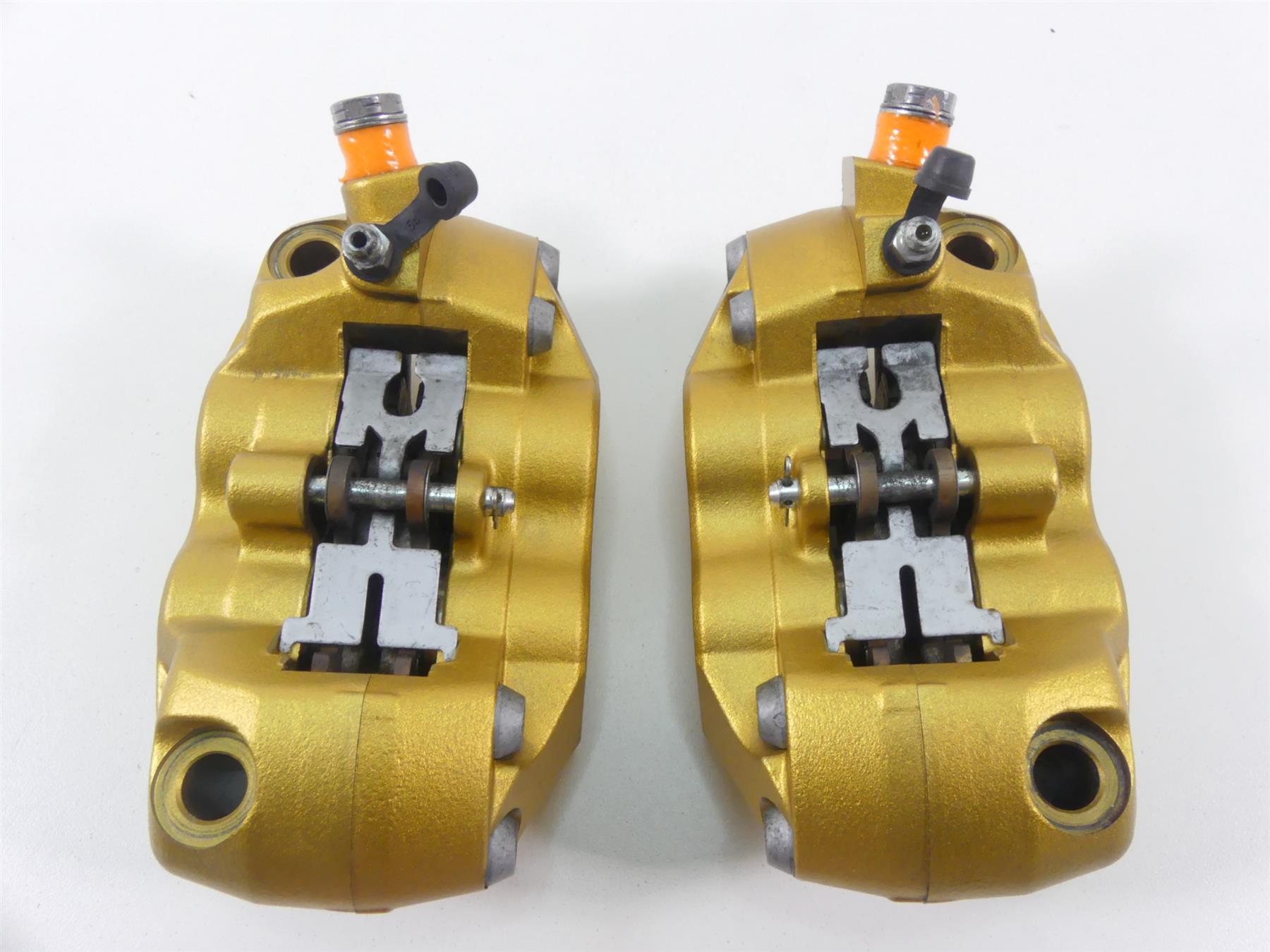 2013 Triumph Street Triple 675R Front Nissin Brake Calipers T2020831 T2020832 {{ shop.shopifyCountryName }} - Mototech271