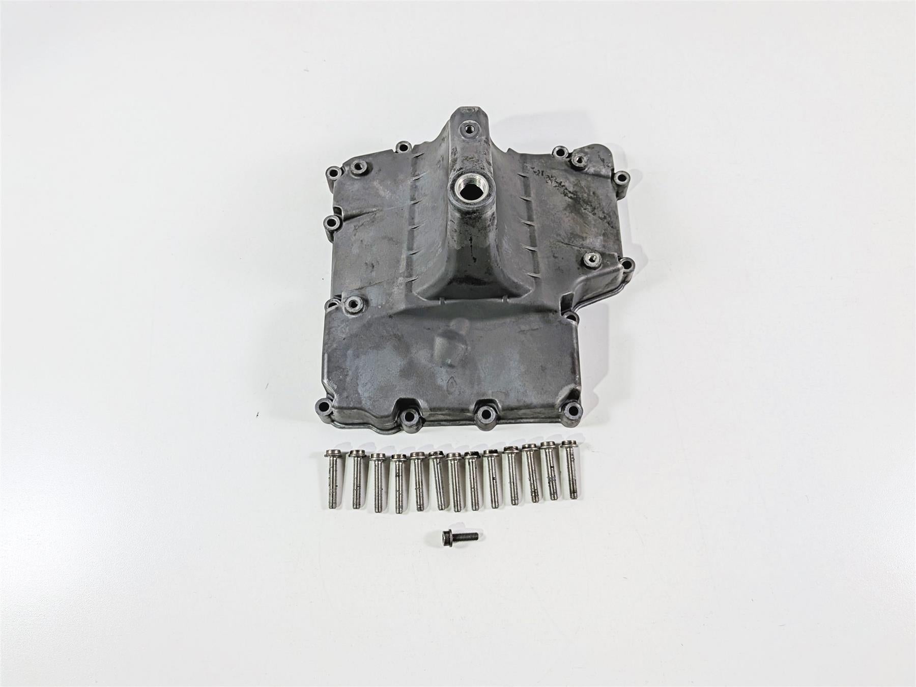 2017 BMW S1000RR K46 Lower Engine Cover Oil Pan 11137713112 {{ shop.shopifyCountryName }} - Mototech271
