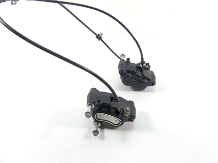 2014 Harley FXDL Dyna Low Rider Front Brake Caliper & Line Set 41300001 41300002 {{ shop.shopifyCountryName }} - Mototech271