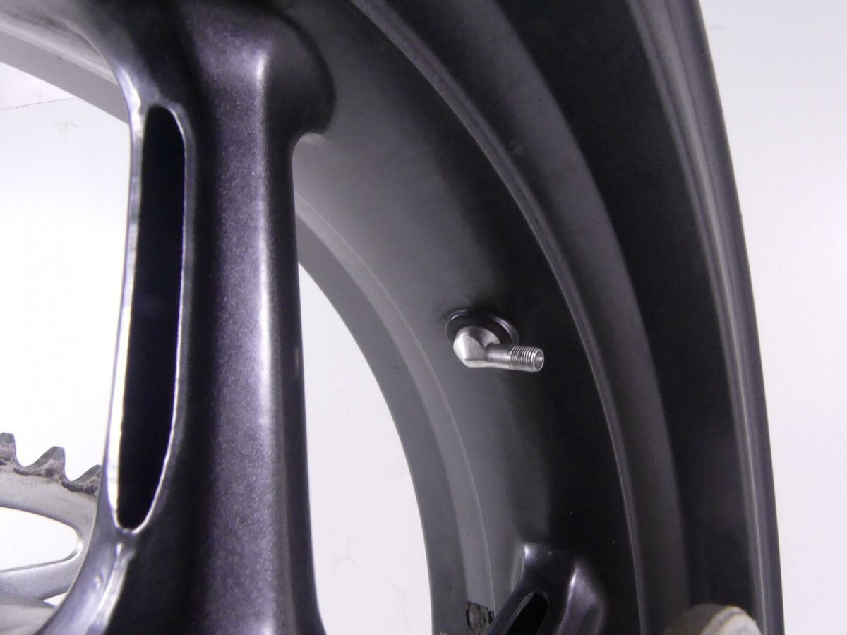 2009 Triumph Street Triple 675R Straight Rear 5 Spoke Wheel Rim 17x5.5 T2010842 {{ shop.shopifyCountryName }} - Mototech271