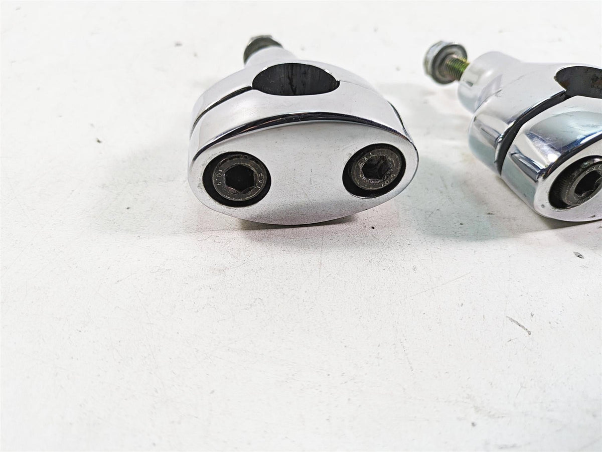 1997 Kawasaki VN1500 Vulcan Handlebar Risers Chrome Mounts 46012-1272 {{ shop.shopifyCountryName }} - Mototech271