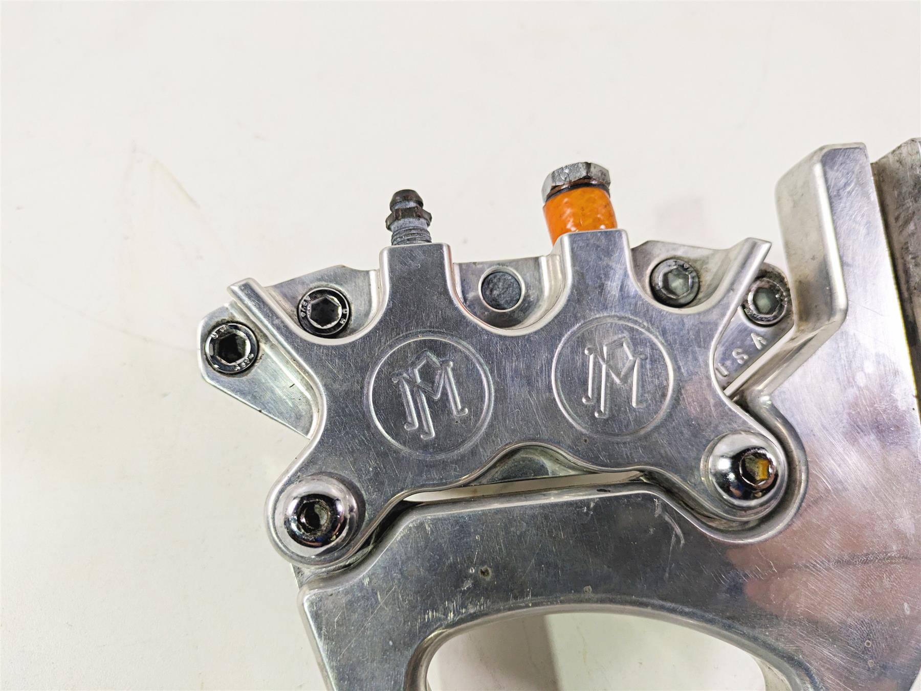 2002 Big Dog Pitbull Rear Brake Caliper PM Performance Machine 0052-2400 {{ shop.shopifyCountryName }} - Mototech271