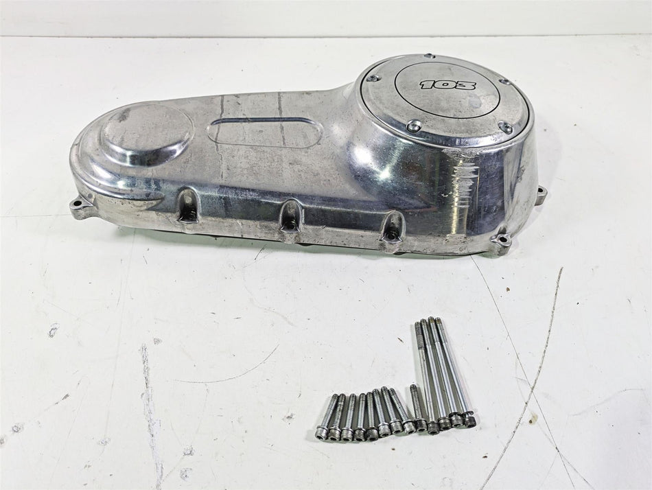 2017 Harley FLS Softail Slim Outer Primary Drive Clutch Cover 60784-06A {{ shop.shopifyCountryName }} - Mototech271