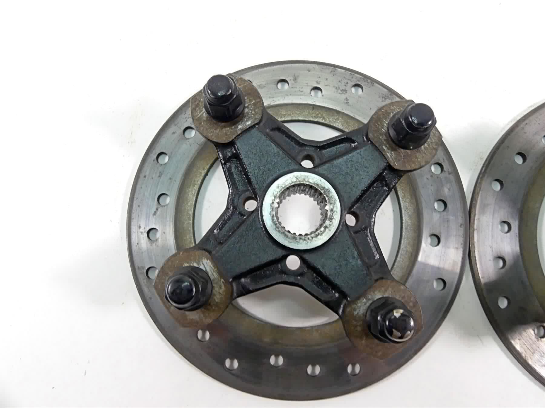 2018 Can Am Commander 1000R XT Front Brake Rotor Wheel Hub Set 705401314 {{ shop.shopifyCountryName }} - Mototech271