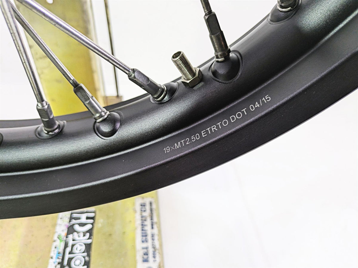 2016 Moto Guzzi Stelvio 1200 8V NTX Straight 19x2.5 Front Wheel Spoke Rim {{ shop.shopifyCountryName }} - Mototech271