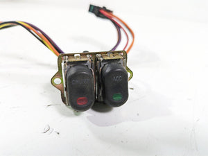 2003 Harley Touring FLHTCUI 100TH E-Glide Auxiliary Switch Set Cruise 70271-98 | Mototech271
