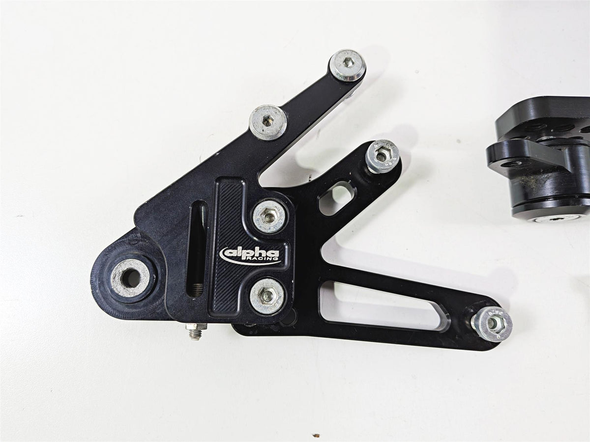 2016 BMW S1000RR K46 Alpha Racing Left Foot Peg & Shifter + Right Mount-Mototech271