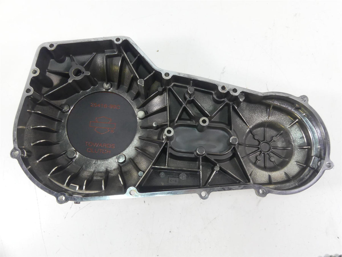 2002 Harley Softail FXSTDI Deuce Outer Primary Drive Clutch Cover 60506-99 {{ shop.shopifyCountryName }} - Mototech271