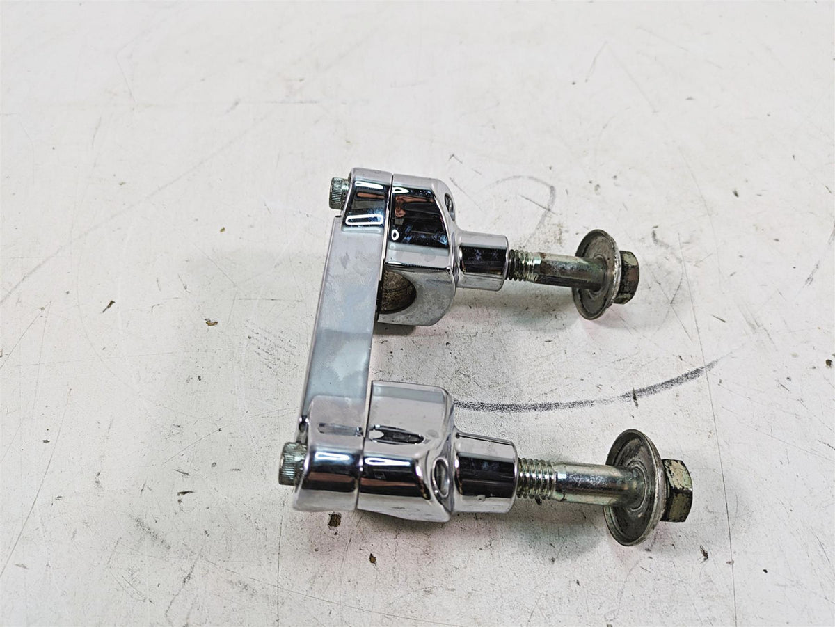 2006 Harley FLSTI Softail Heritage Handlebar Riser Holder Set 56567-86B {{ shop.shopifyCountryName }} - Mototech271