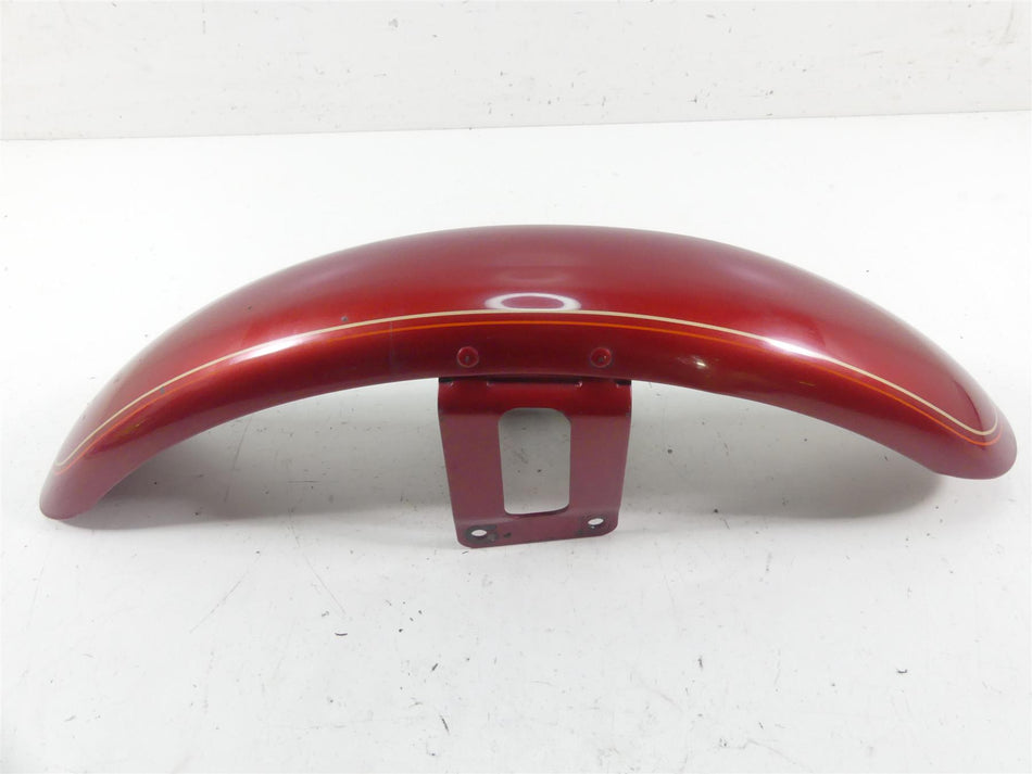 1998 Harley Dyna FXDL Low Rider Front Fender Lazer Red Pearl - Bent 58998-83E {{ shop.shopifyCountryName }} - Mototech271
