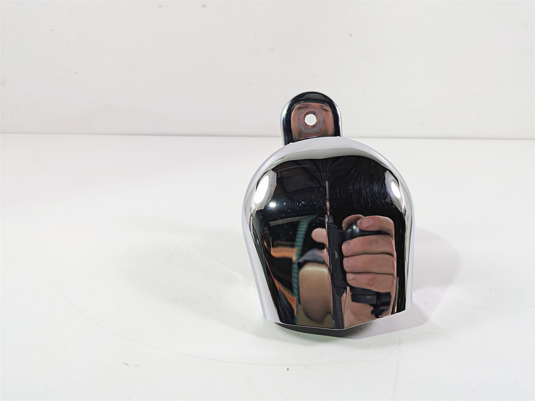 2009 Harley FXDC Dyna Super Glide Horn + Chrome Cover 61300478A {{ shop.shopifyCountryName }} - Mototech271