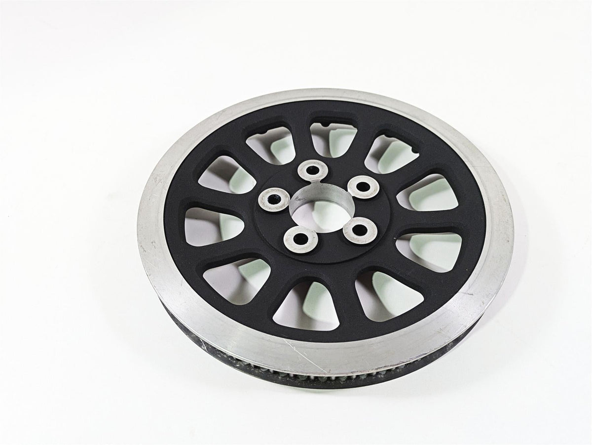 2009 Harley FLSTSB Cross Bones Rear Drive Belt Pulley 66T 20mm 37715-07 {{ shop.shopifyCountryName }} - Mototech271