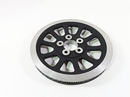 2009 Harley FLSTSB Cross Bones Rear Drive Belt Pulley 66T 20mm 37715-07 {{ shop.shopifyCountryName }} - Mototech271