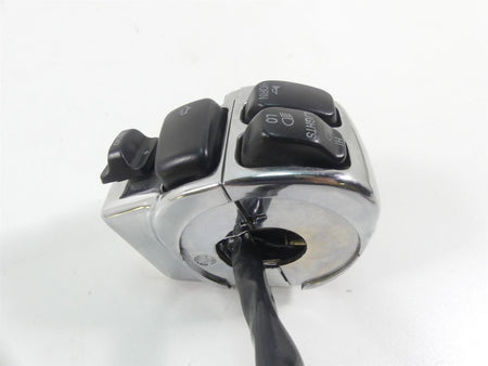 2004 Harley FLHTC SE CVO Electra Glide Left Hand Chrome Control Switch 71682-06 {{ shop.shopifyCountryName }} - Mototech271
