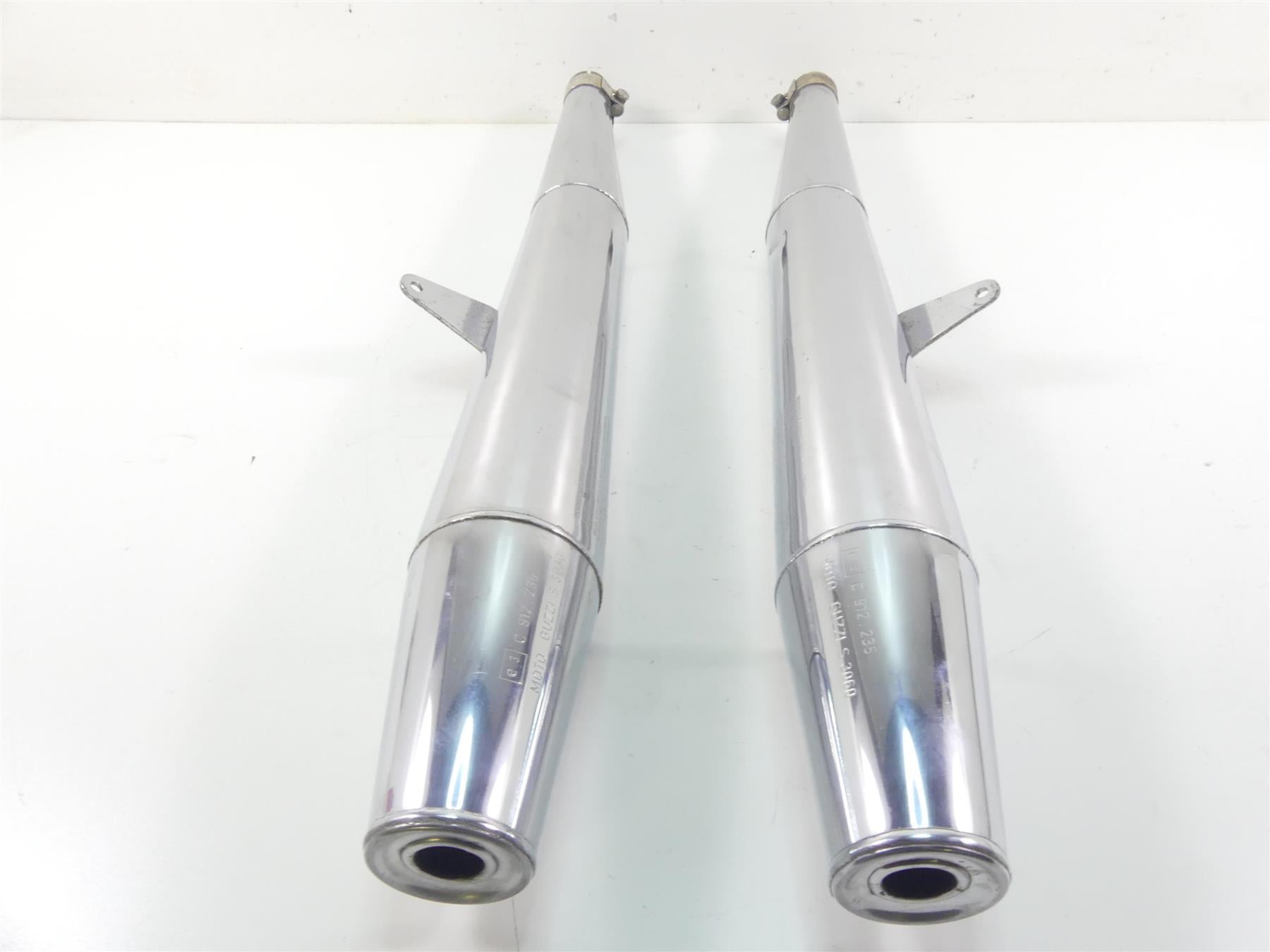 2001 Moto Guzzi California Sp 1100 Oem Exhaust Muffler Silencer Set GU17123062 {{ shop.shopifyCountryName }} - Mototech271