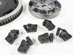 2008 Harley Touring FLHTP Electra Glide Rear Belt Pulley + Mount 37781-08 | Mototech271