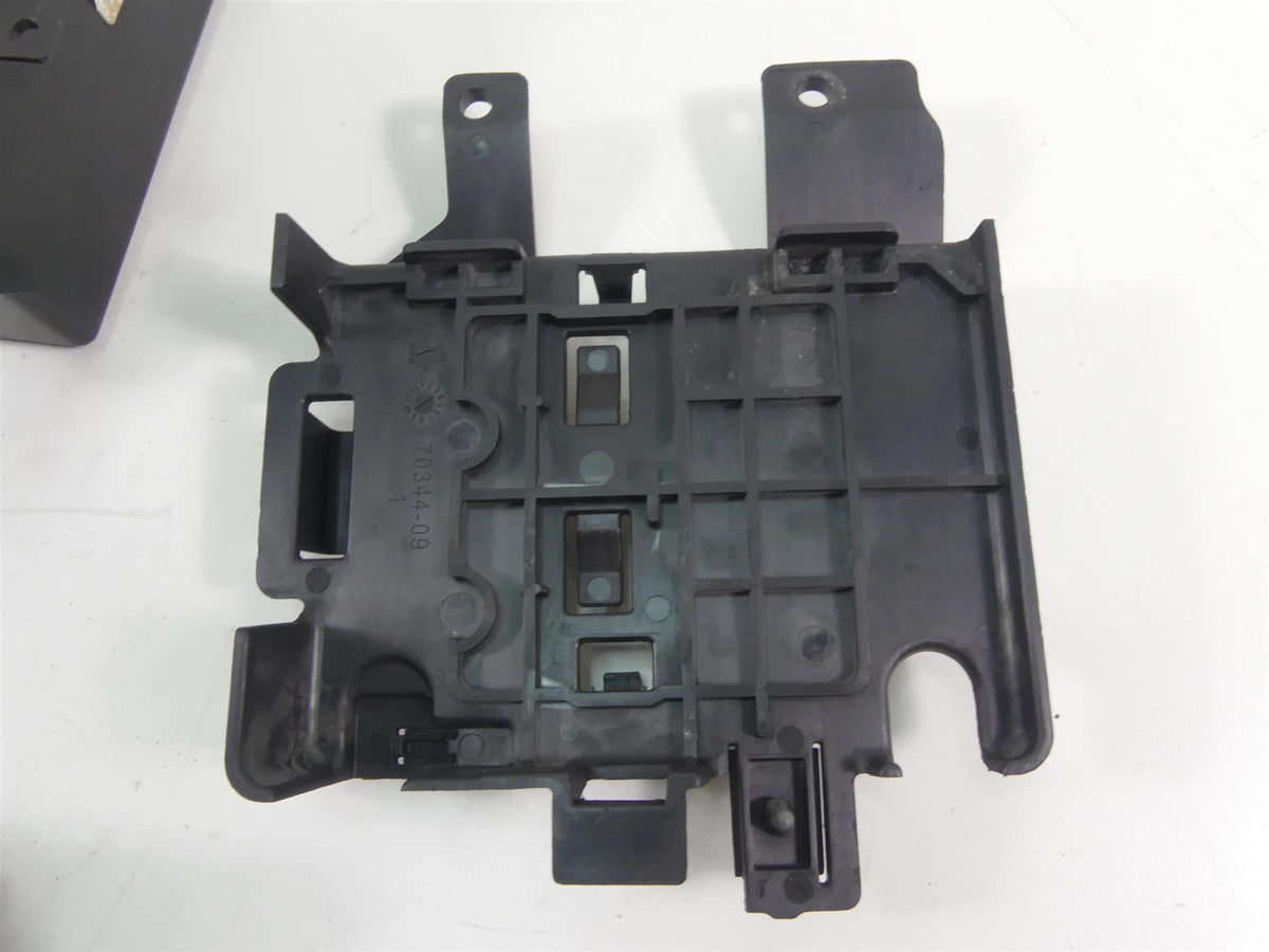 2013 Harley Touring FLTRX Road Glide Battery Tray Electrical Holder Set 66281-09 {{ shop.shopifyCountryName }} - Mototech271