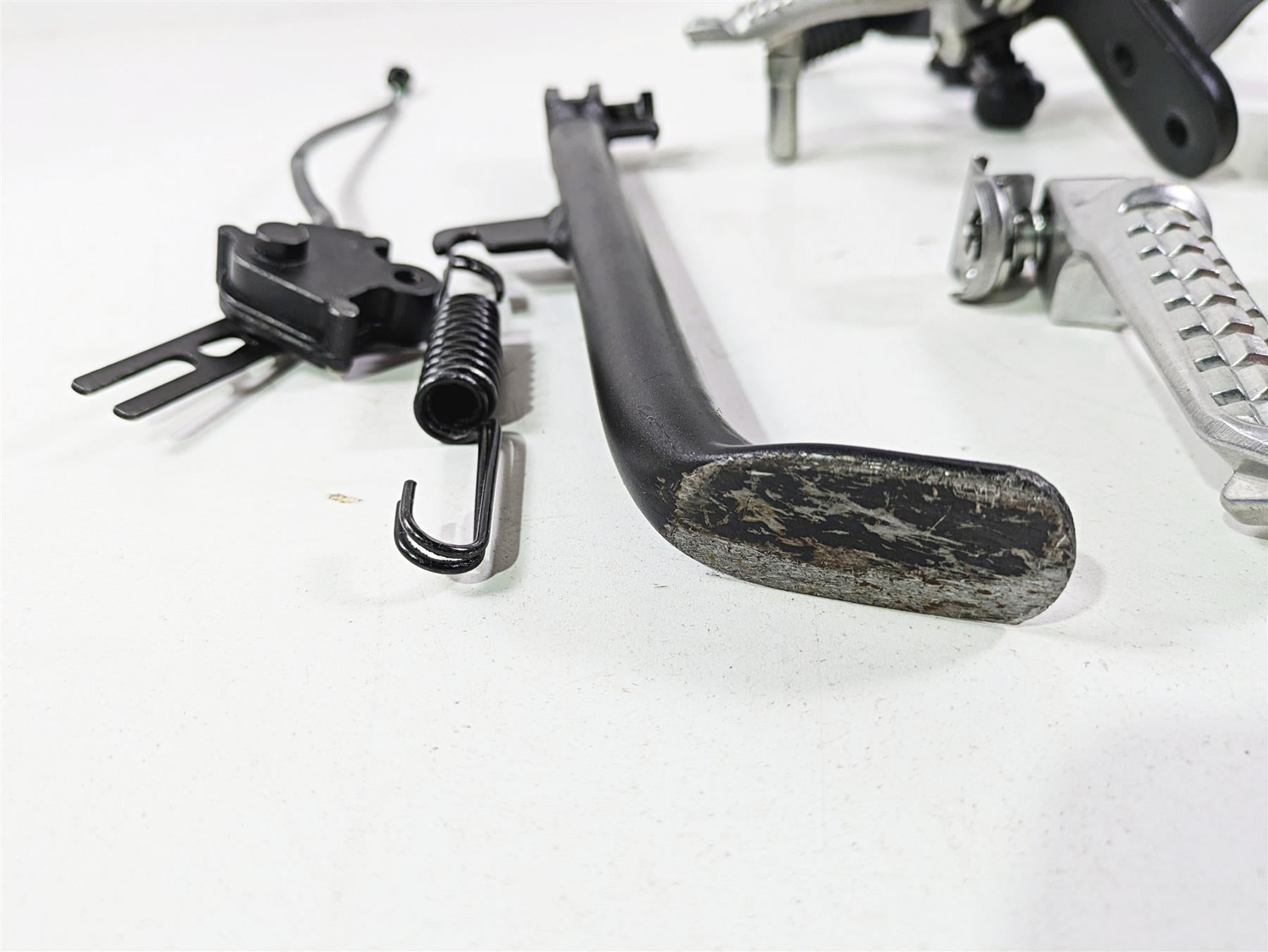 2021 Kawasaki Z125 Pro Front Rear Footpeg Rest Pedal Set 34003-0163-18R {{ shop.shopifyCountryName }} - Mototech271