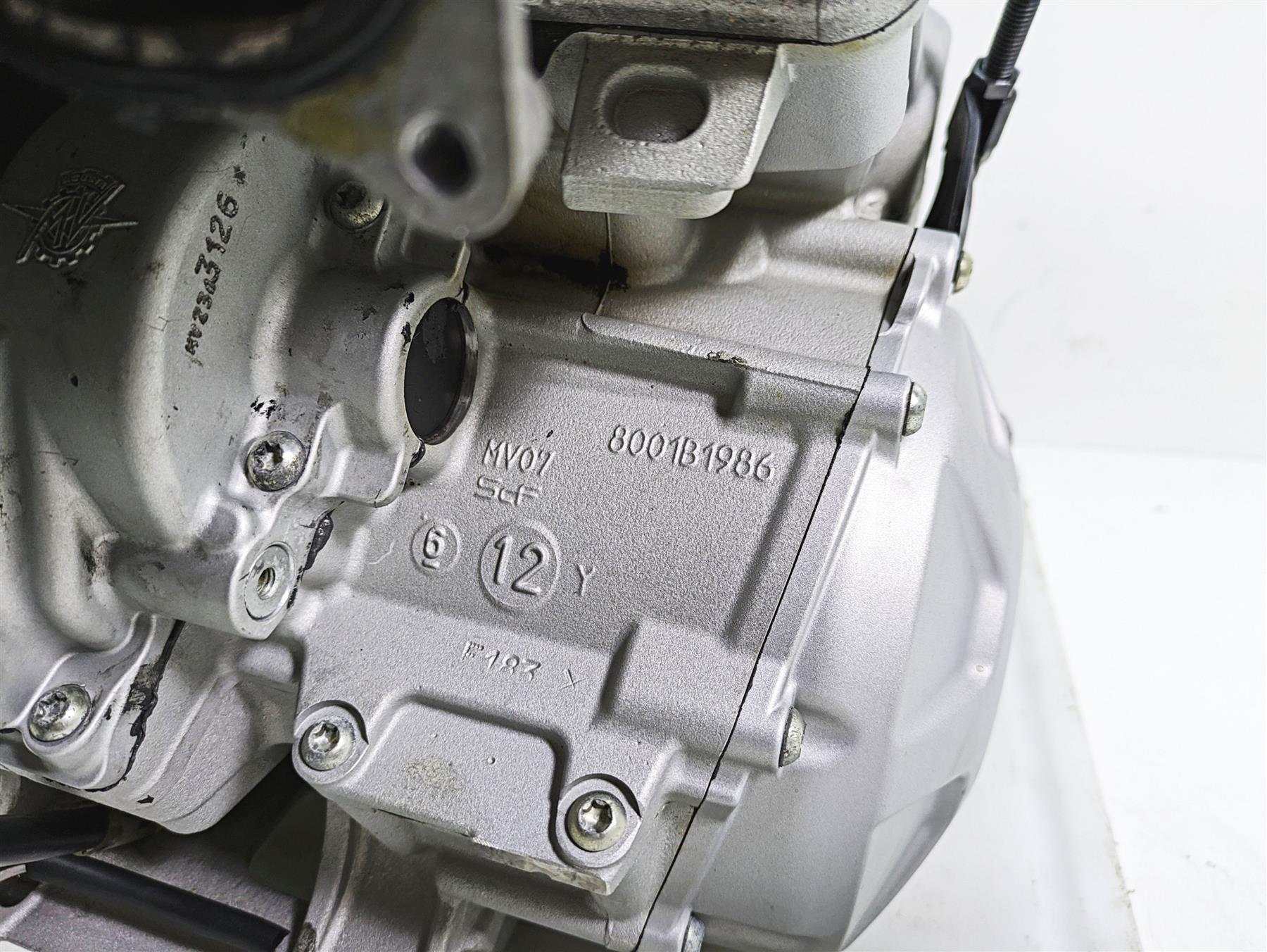 2013 MV Agusta F3 675 ERA Running Engine Motor Tranny 8k Only - Video 8000B1981 {{ shop.shopifyCountryName }} - Mototech271