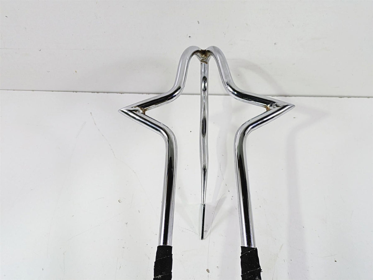 2004 Victory Kingpin Custom Rear Sissybar Backrest Devils Tail {{ shop.shopifyCountryName }} - Mototech271