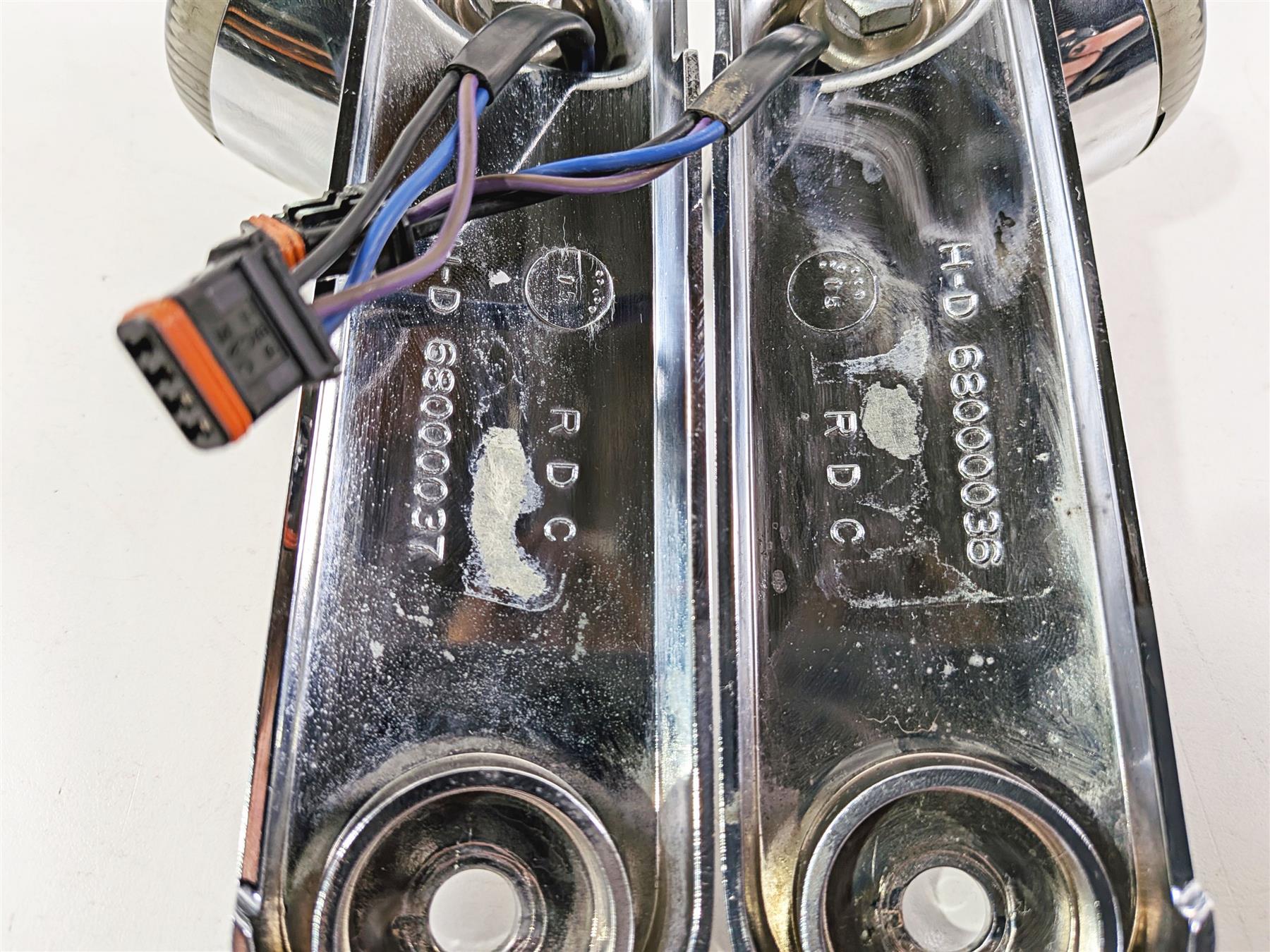2016 Harley Touring FLHX Street Glide Front Led Blinker & Mount Set 68000036 {{ shop.shopifyCountryName }} - Mototech271