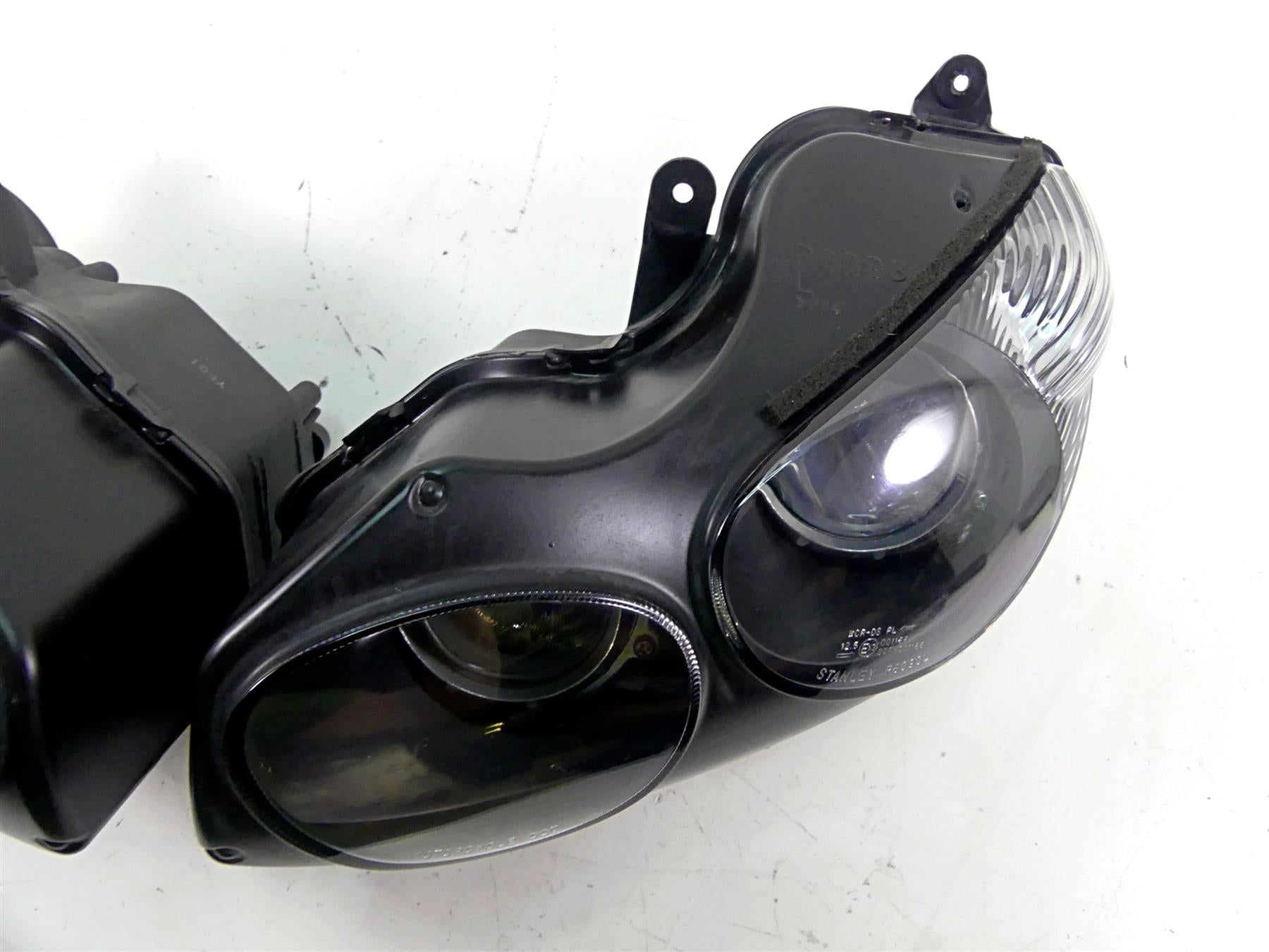 2010 Kawasaki ZX1400 ZX14 R Ninja Headlight Lamp Lens Set 23007-0066 23007-0067 {{ shop.shopifyCountryName }} - Mototech271