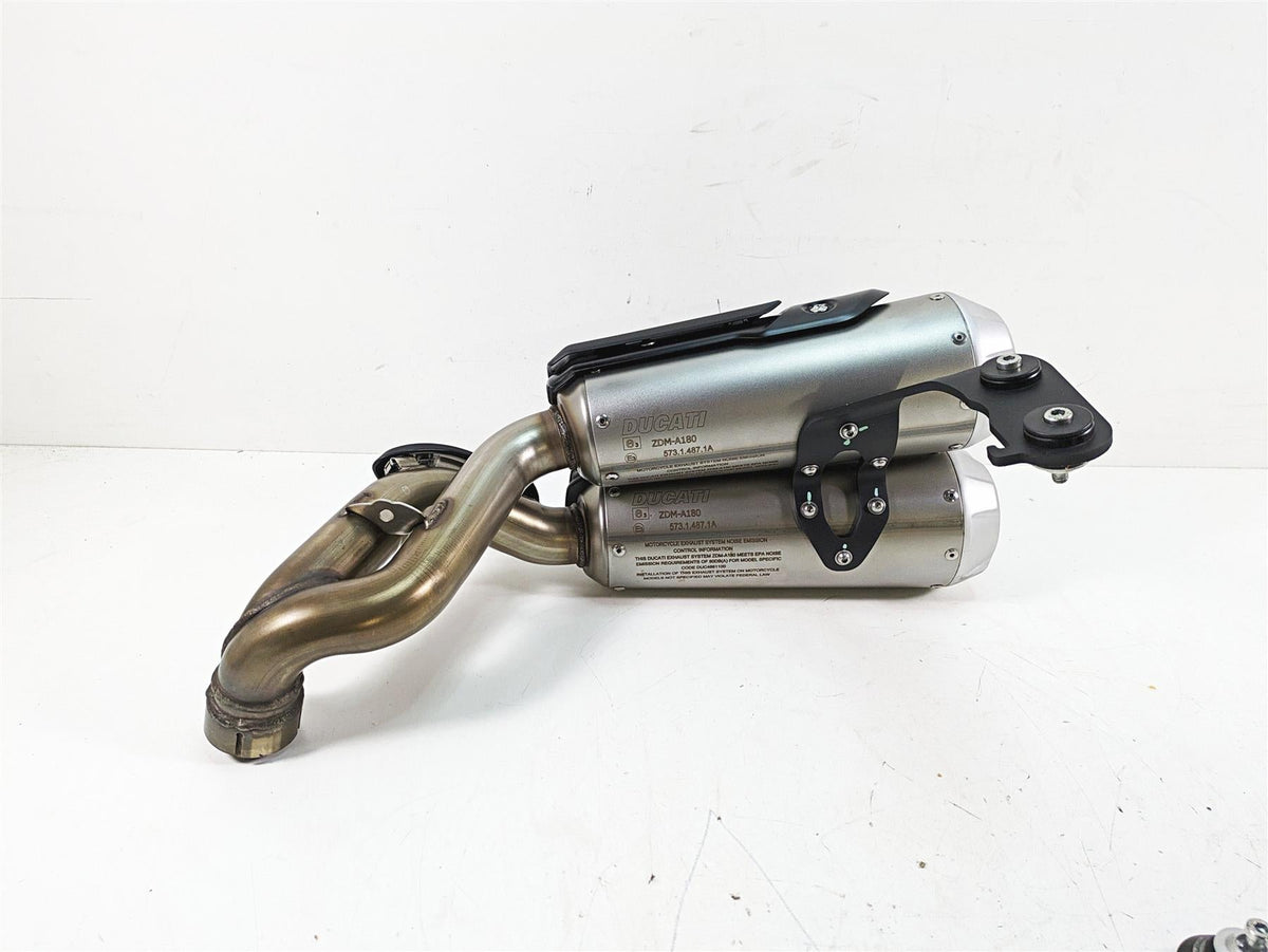 2020 Ducati Scrambler 1100 Sport Pro Exhaust Pipe Muffler Silencer 57314871A {{ shop.shopifyCountryName }} - Mototech271