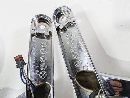 2014 Harley Touring FLHTK Electra Glide Chrome Spot Light Blinker Set 68000021-Mototech271