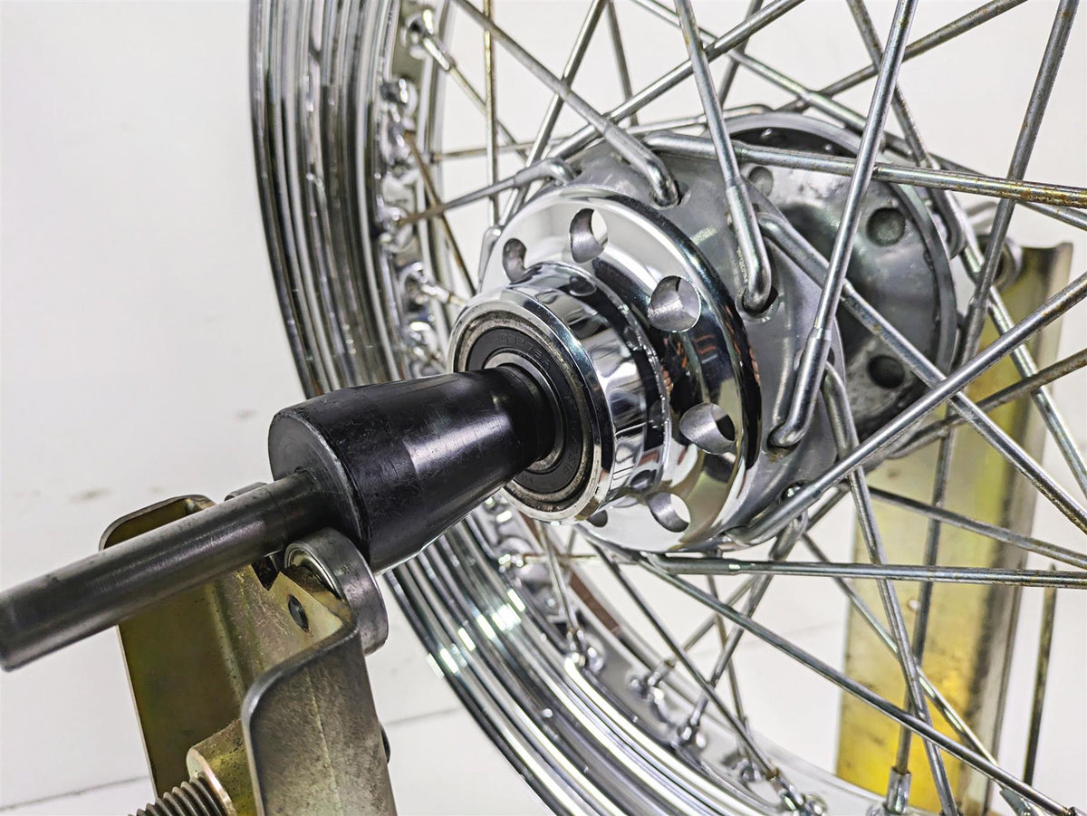 2016 Harley FLSTC Softail Heritage Front Wheel Rim & Cover 16x3 Wobble 41559-08 {{ shop.shopifyCountryName }} - Mototech271