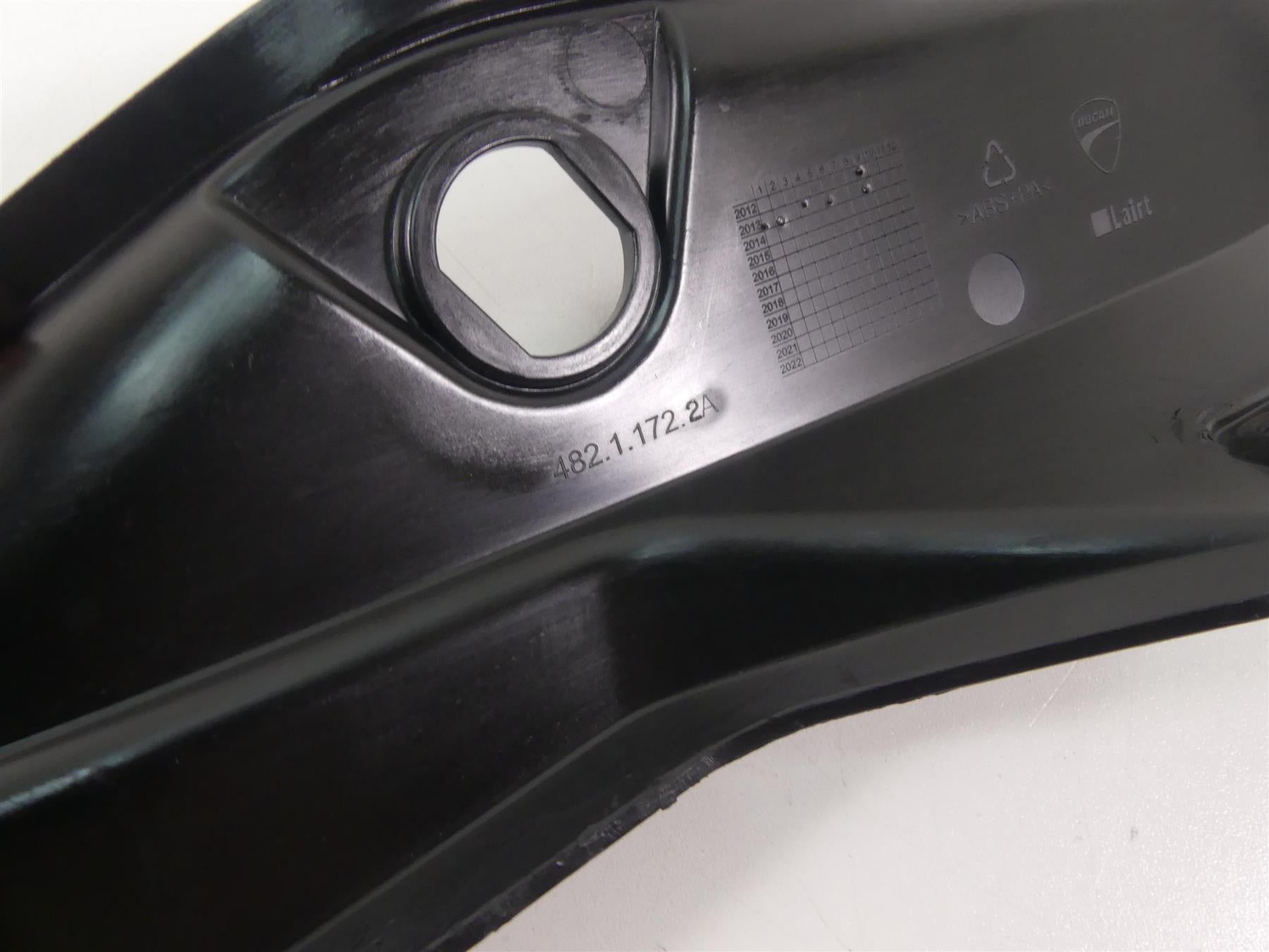 2014 Ducati Hypermotard 821 SP Tail Side Infill Cover Fairing Set 48211741A {{ shop.shopifyCountryName }} - Mototech271
