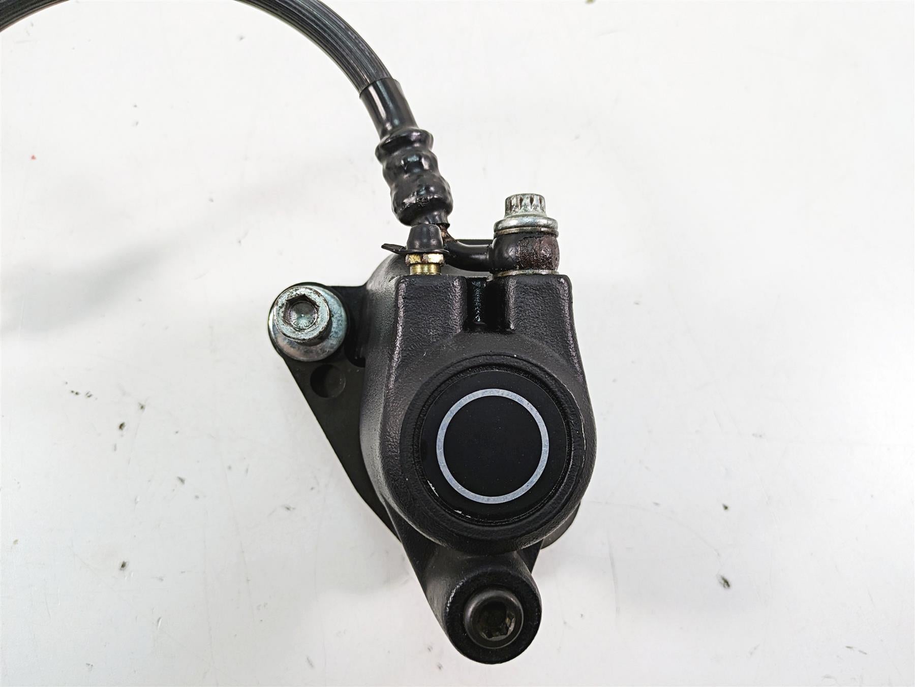2006 Harley Softail FXSTSI Springer Front Brake Caliper & Oem Line 44077-88F {{ shop.shopifyCountryName }} - Mototech271