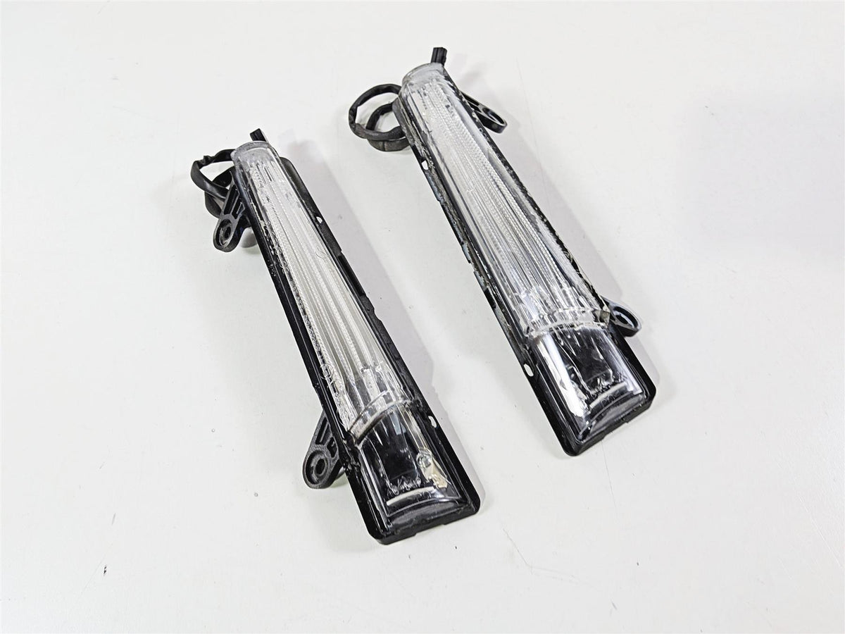 2015 Ducati Diavel Dark Front Blinker Turn Signal Set -Read 53010301B 53010311B-Mototech271